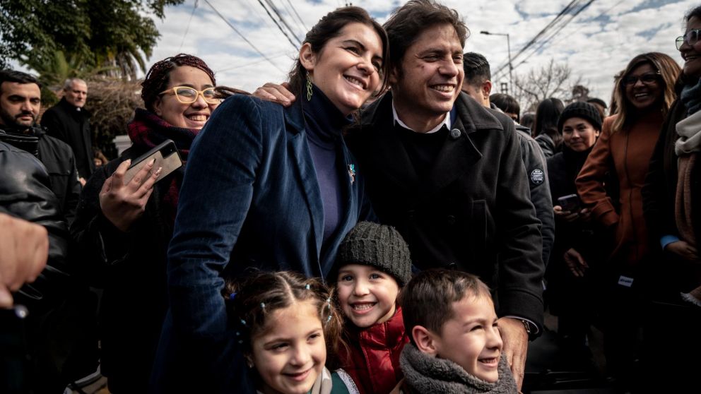 Mariel Fernández y Axel Kicillof celebraron la reapertura del Museo Molina Campos.