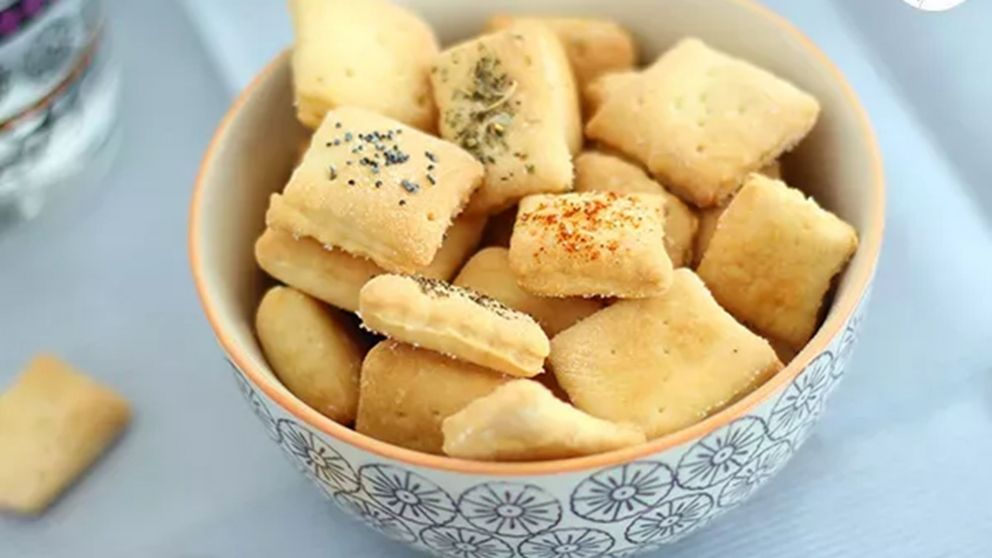 Estas masitas saladas son un golazo de sabor.��