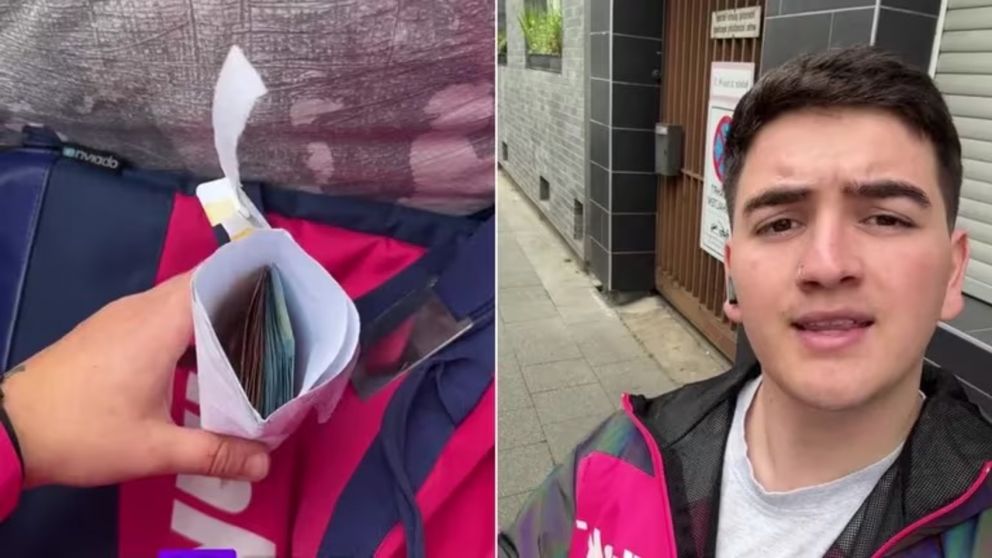 Un joven argentino sorprendió al revelar cuánto ganó lavando platos en Alemania (Imagen captura vídeo).