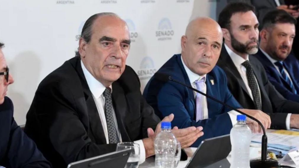 Guillermo Francos, en una de sus exposiciones en las comisiones del Senado (Archivo).