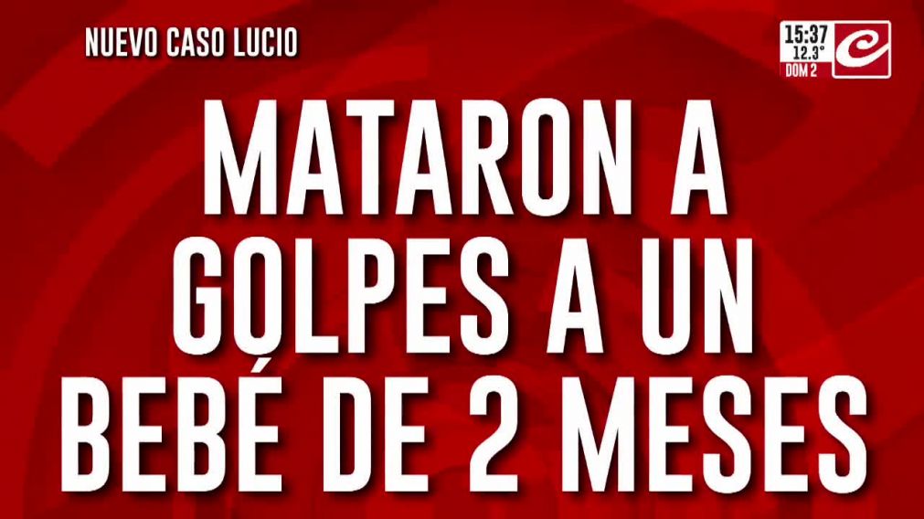 Conmoción en La Plata por el brutal asesinato de un bebé de dos años (Crónica HD).