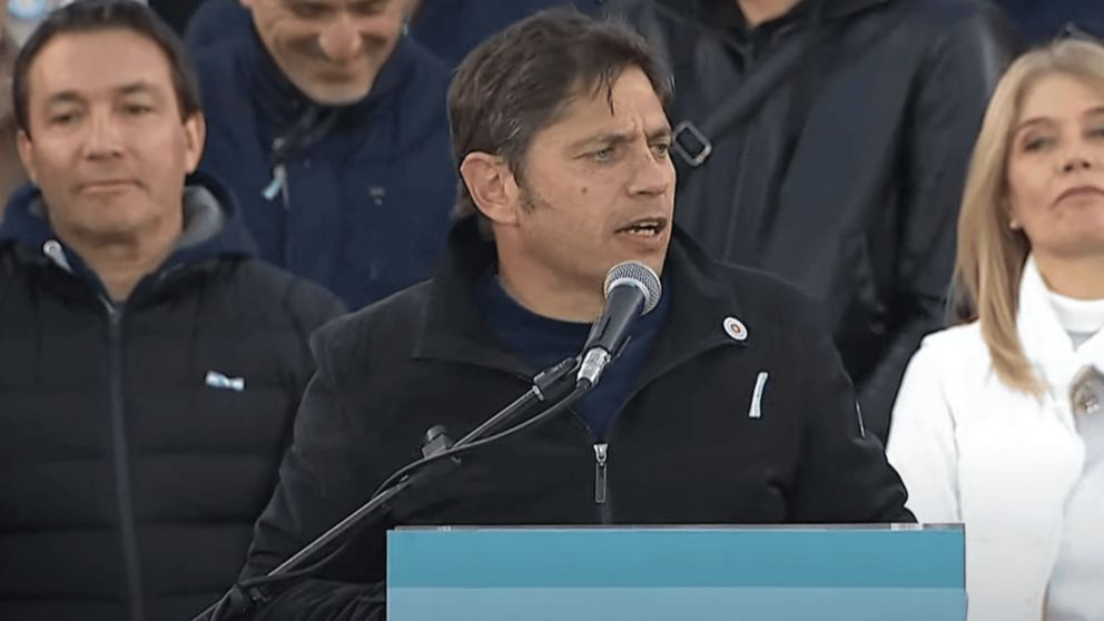El gobernador Axel Kicillof volvi� a apuntar contra la administraci�n de Javier Milei.