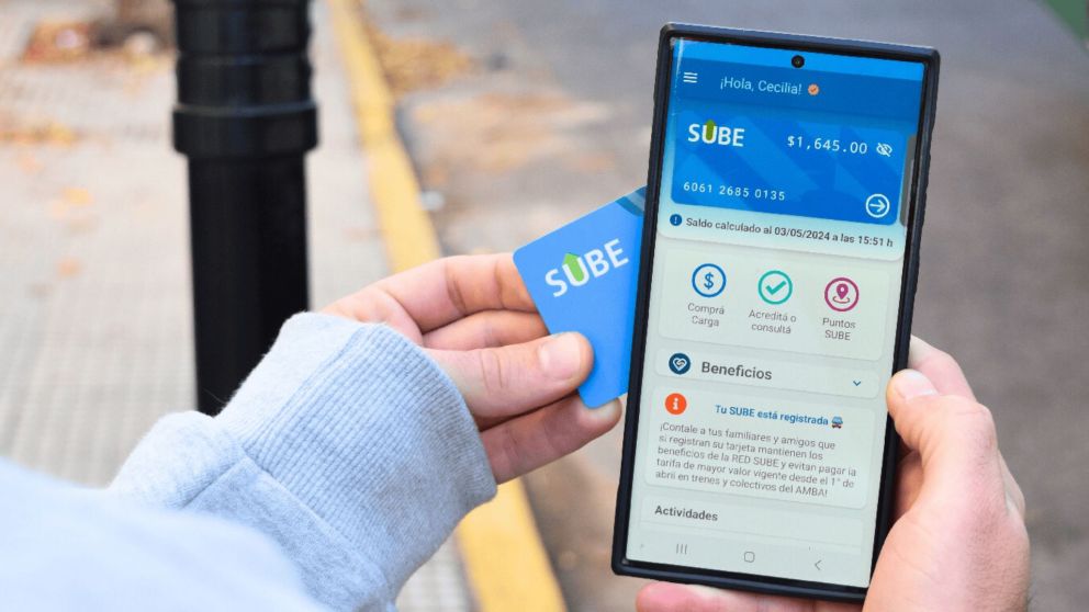 Así podés descargar la nueva aplicación para recargar tu tarjeta SUBE desde el celular (Archivo).