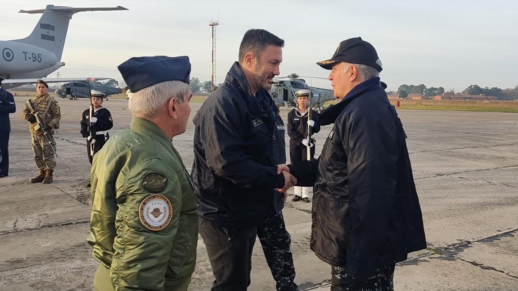 El ministro de Defensa, Luis Petri, presenciará el ejercicio militar conjunto (Gentileza Armada Argentina).