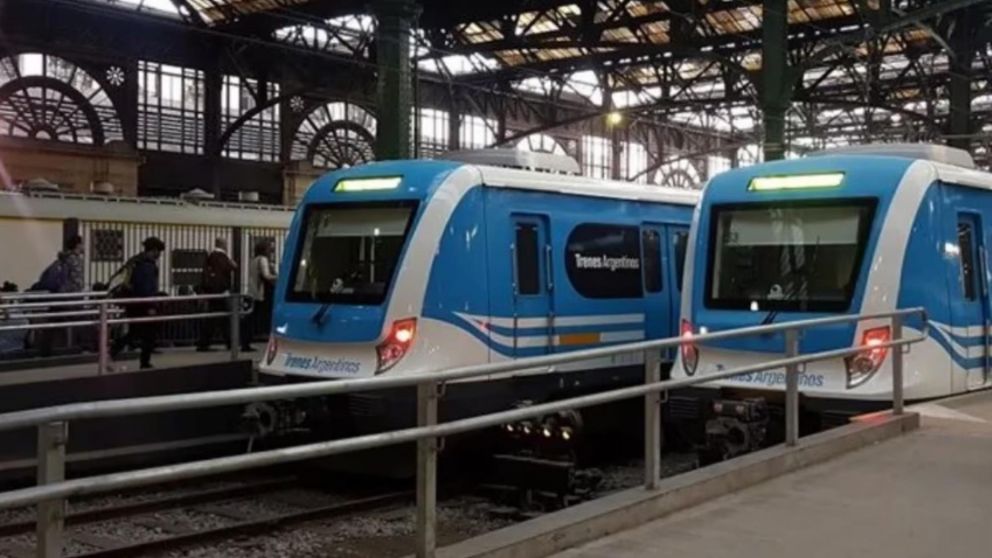 Los trenes circulan a 30 km/h en el AMBA por una medida de fuerza (Télam/Archivo).