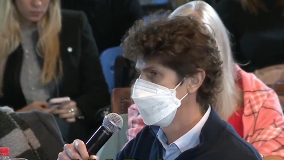 La participaci�n de Lousteau en el�plenario de comisiones de la C�mara alta.