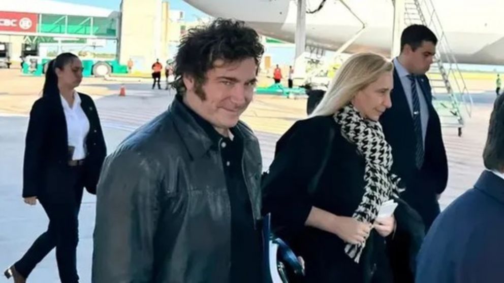 Javier Milei aterrizó en San Francisco. (Imagen ilustrativa)