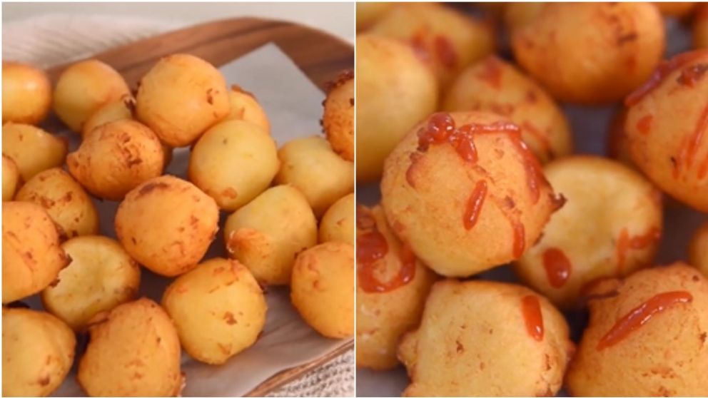 Receta de burbujas de papa: ricas, crocantes y "adictivas".