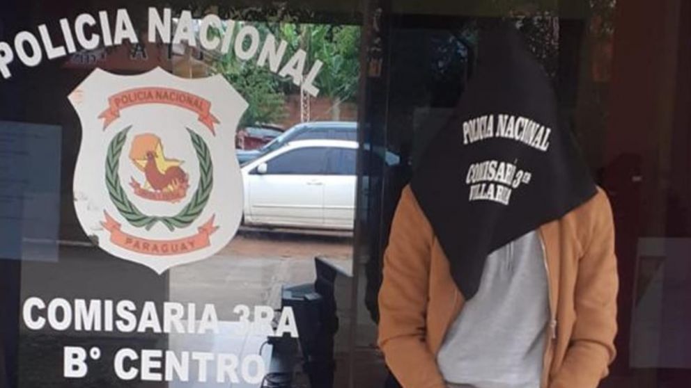 Este es el sospechoso que fue detenido por los investigadores policiales.