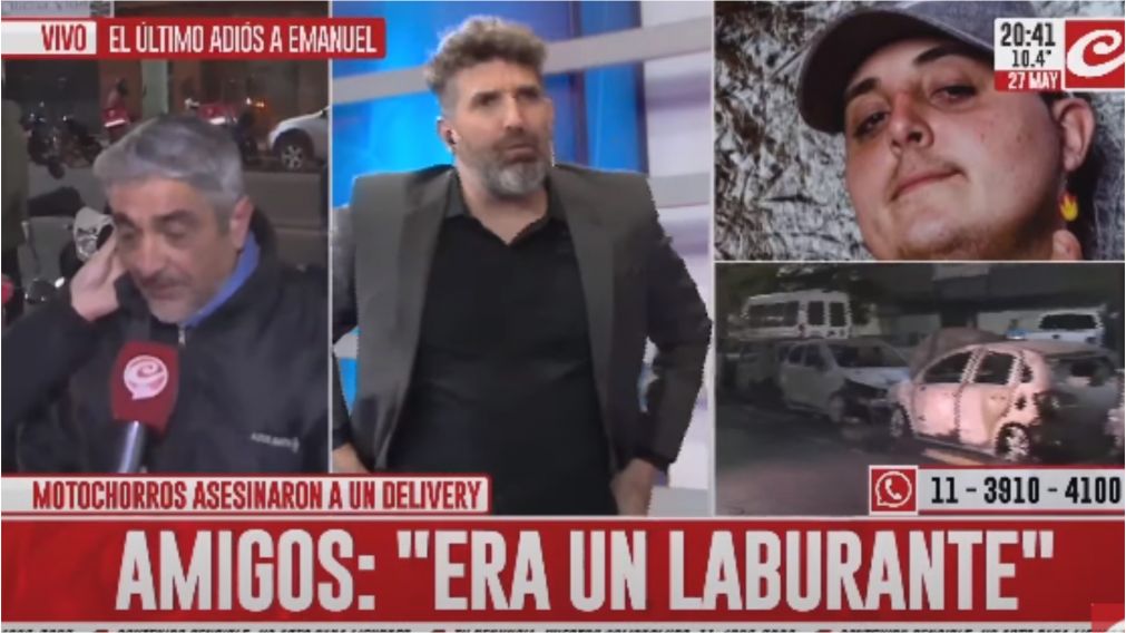 Amigos y conocidos de Emanuel alzaron la voz por justicia.
