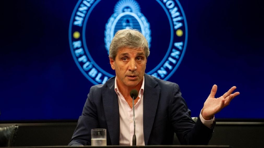 El ministro de Economía, Luis Caputo.