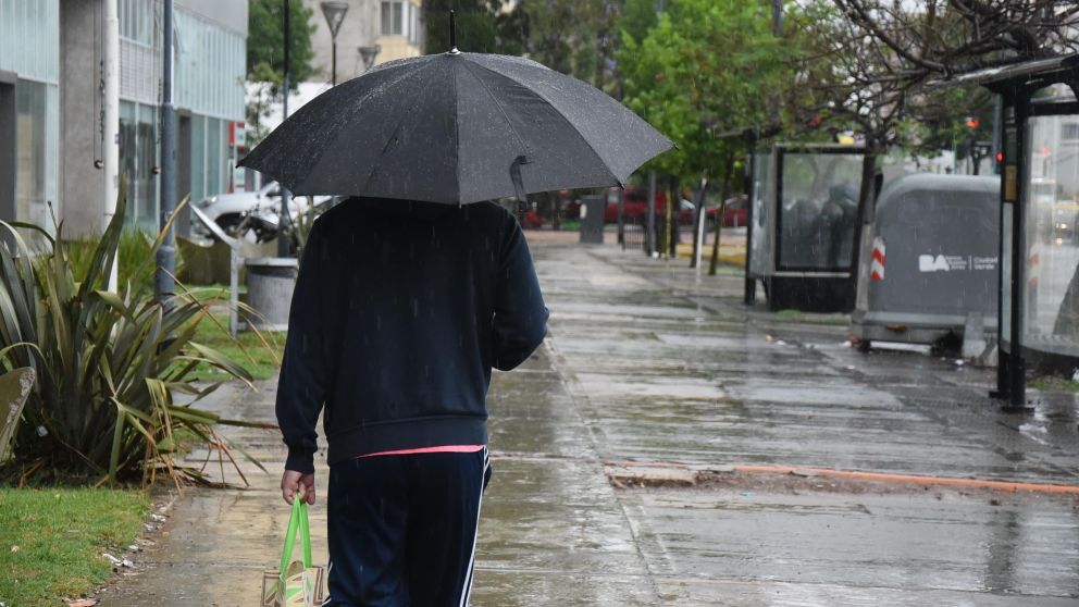 Domingo con probabilidad de precipitaciones en el AMBA (Jonatan Moreno / Crónica / Archivo).