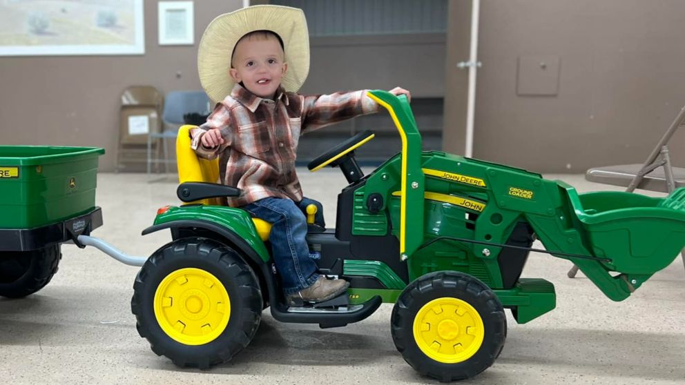 La víctima fatal tenía tres años.