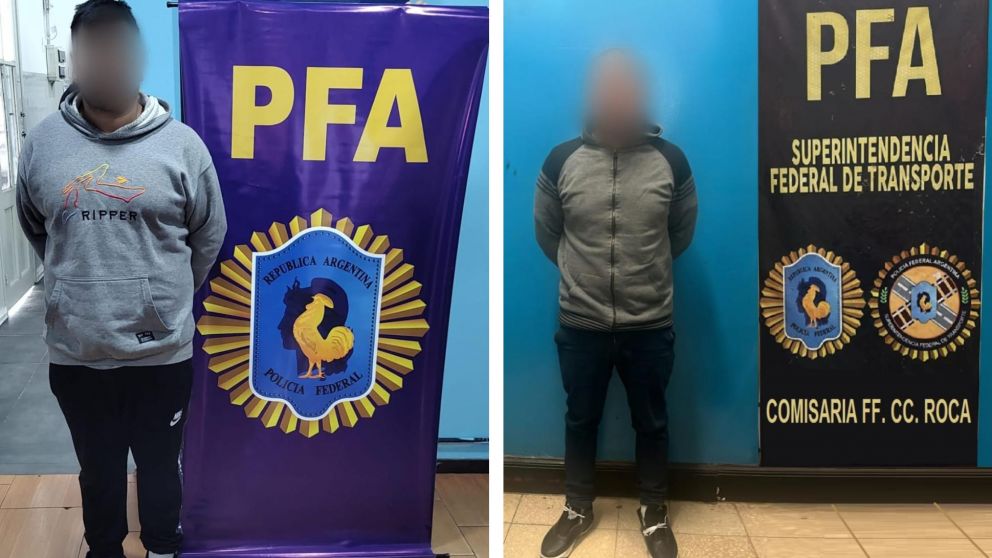 Un año después, así cayeron dos hombres que le robaron el arma a un policía en el Tren Roca.