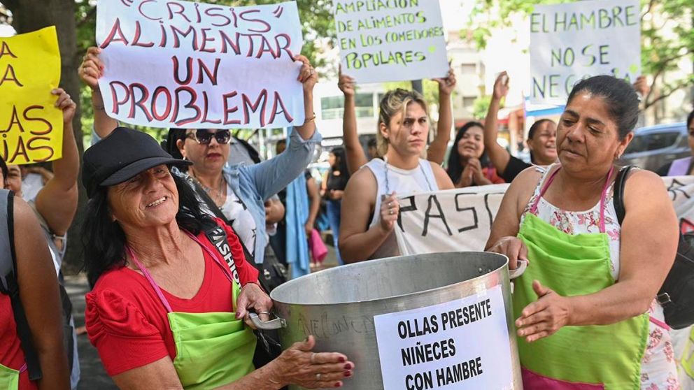 Hay más de 5 millones de kilos de alimentos para comedores sin repartir.