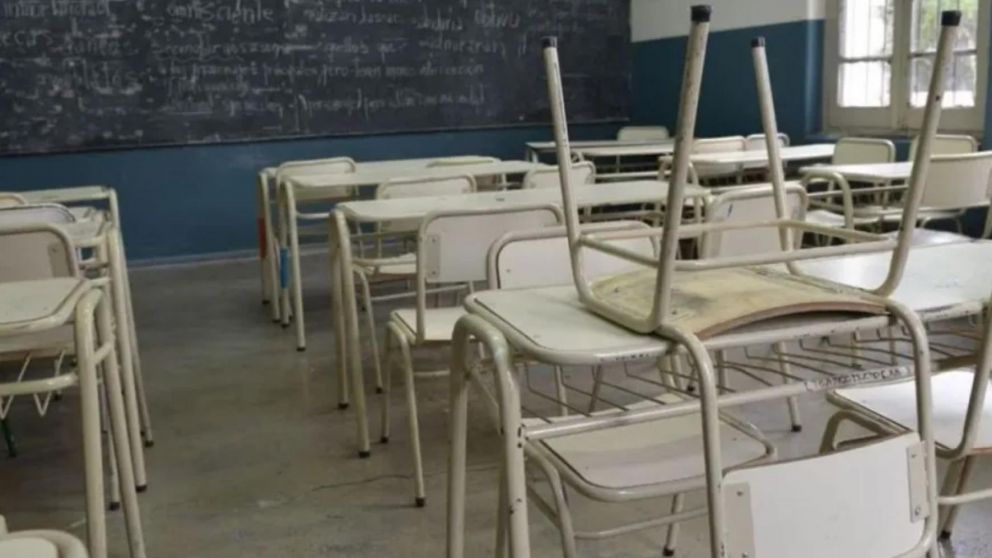 Las aulas estarán vacías durante 24 horas.