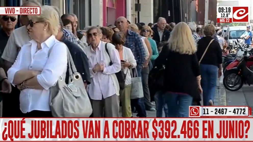 ¿Quiénes son los jubilados que cobrarán 492 mil pesos en junio?