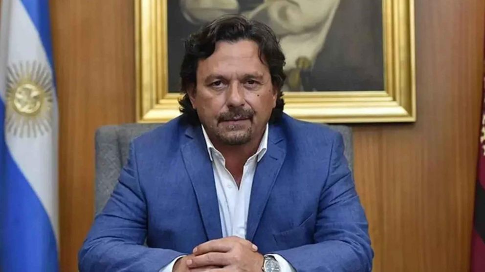 Gustavo Sáenz, gobernador de Salta.