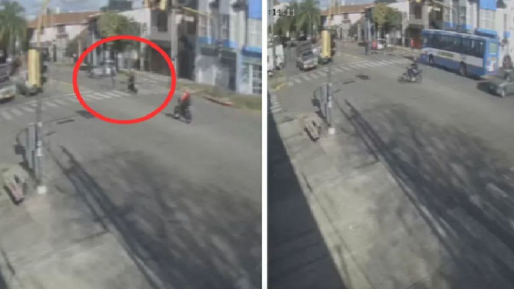 Un motociclista atropelló a una jubilada de 79 años.
