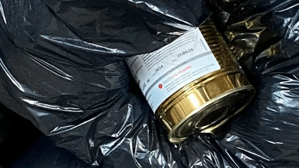 Encontraron el material radiactivo robado en Chacarita entre bolsas de basura