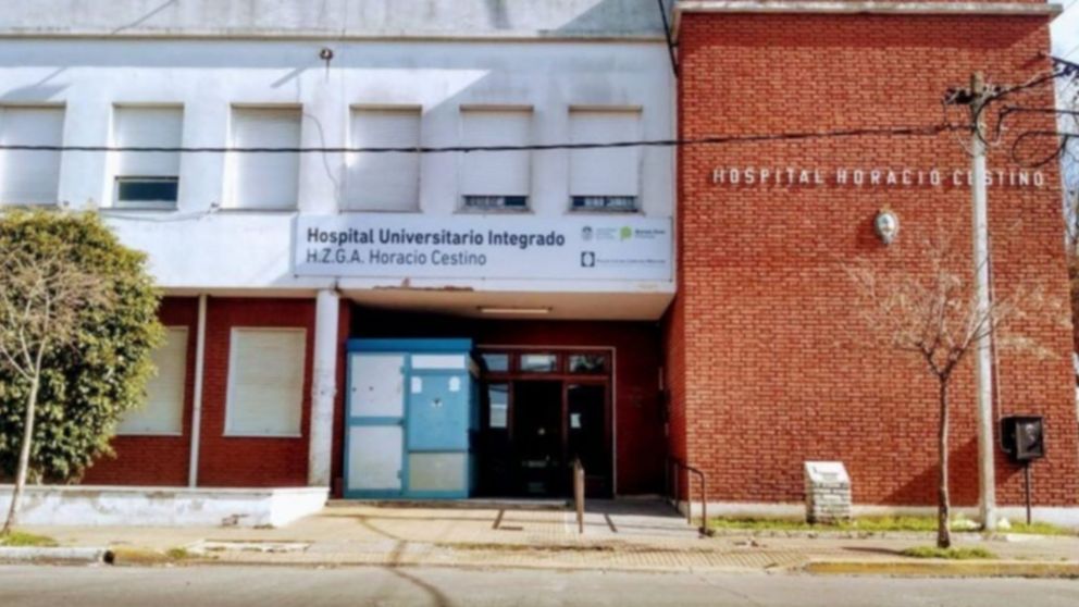 El hospital al que fue traslado el jubilado tras el ataque de su vecino.