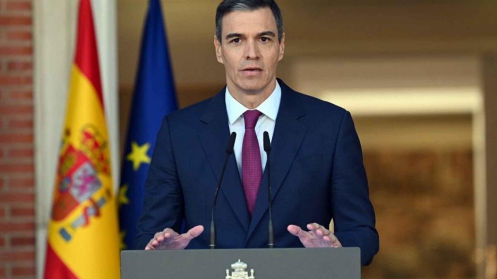El presidente del Gobierno español, Pedro Sánchez.