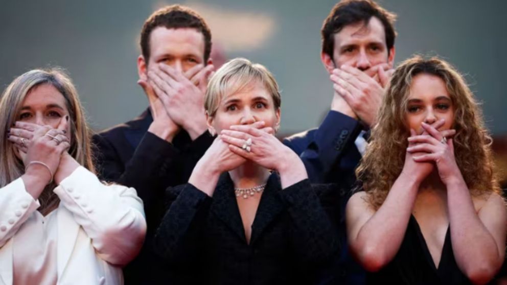 Godrèche presenta su corto "Moi Aussi" en Cannes.