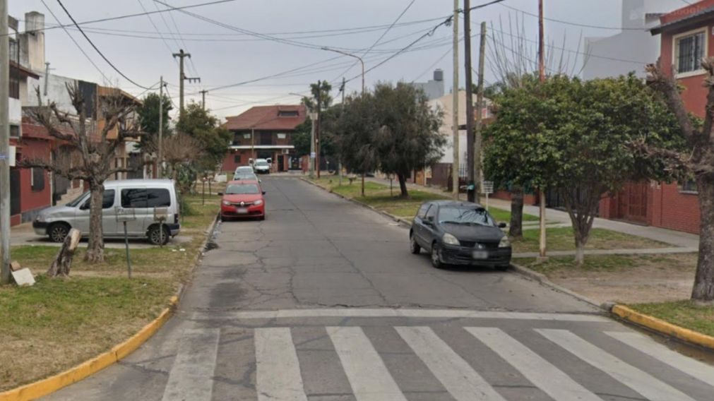 Ac�, en este vecindario, se produjo el enfrentamiento armado.