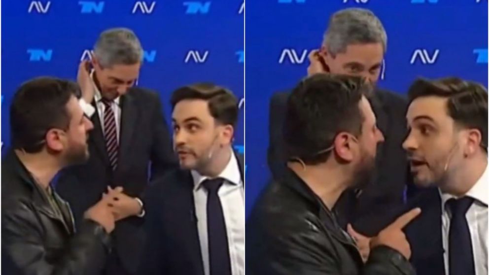 Ramiro Marra y Juan Grabois protagonizaron un tenso debate y casi se agarran a las pi�as (Imagen captura v�deo).