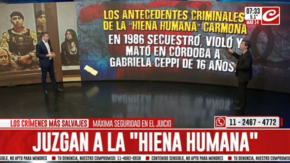 Juzgan a "la hiena humana", uno de los asesinos más sanguinarios de Argentina