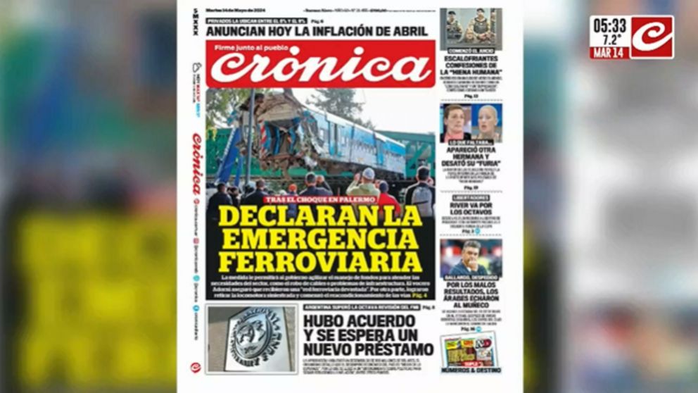 Choque de trenes en Palermo: declaran la emergencia ferroviaria