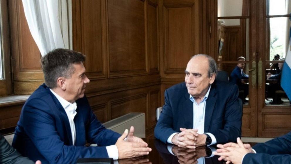 Guillermo Francos recibió al gobernador de Chaco, Leandro Zdero.