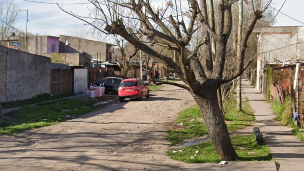 Ac�, en este vecindario, se produjo la mortal agresi�n a disparos.