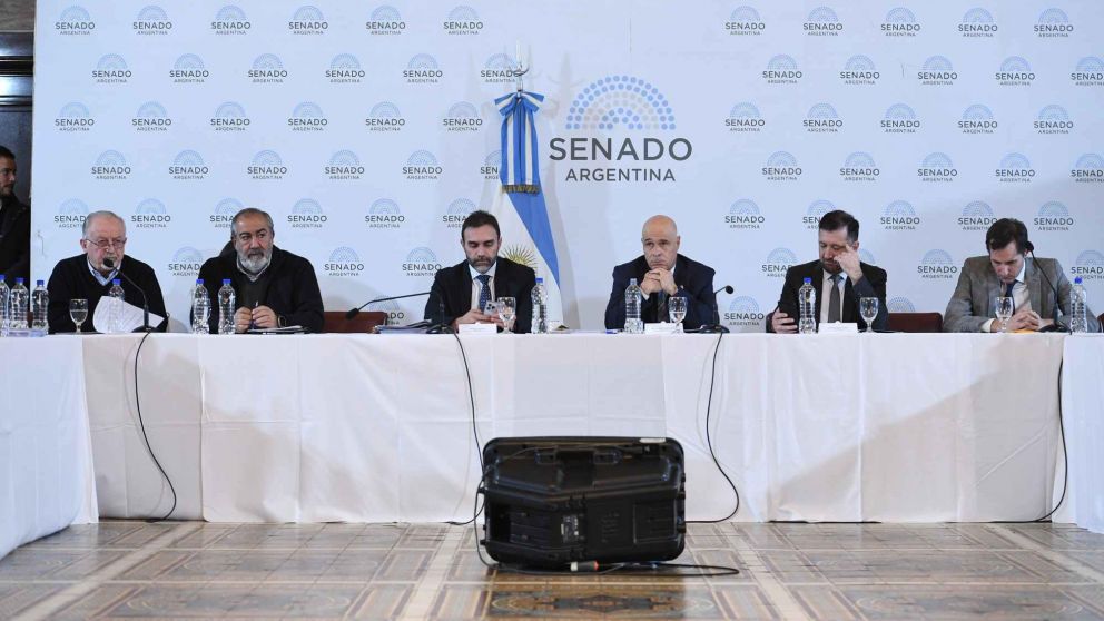 El Senado retomó el tratamiento de la Ley Bases y el paquete fiscal. (Senado de la Nación)
