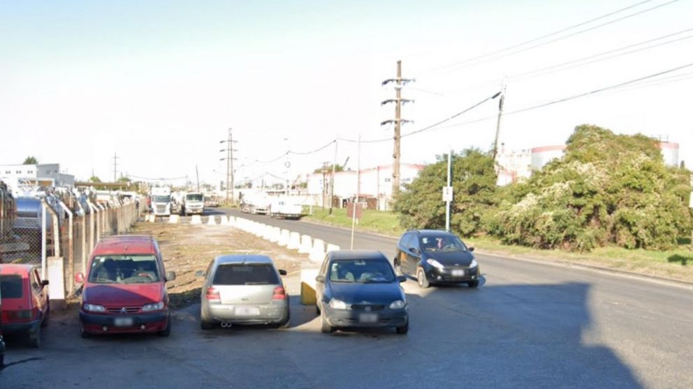 El enfrentamiento armado se produjo en cercan�as de esta esquina.