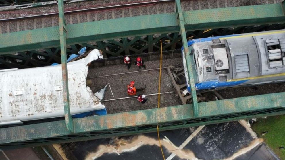 Rescatistas y personal del SAME se hicieron presentes en el lugar.