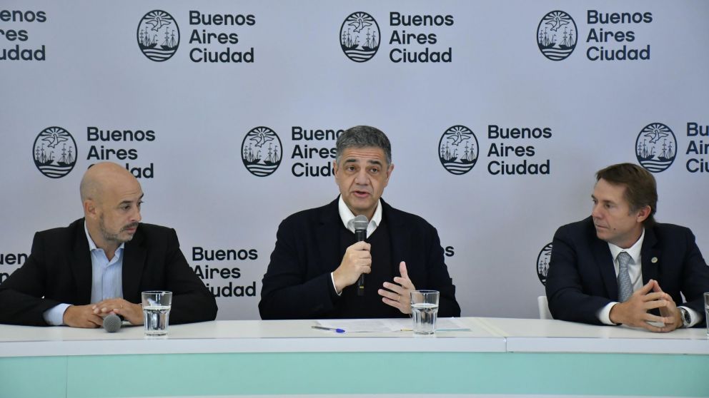 El jefe de Gobierno porte�o, Jorge Macri, detall� las claves del anuncio para los vecinos con deudas (GCBA).