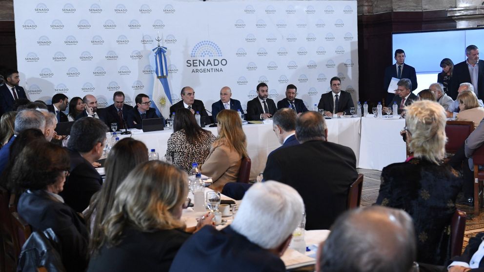 Reunión plenaria de las comisiones de Legislación General, Presupuesto y Hacienda y Asuntos Constitucionales (Senado).