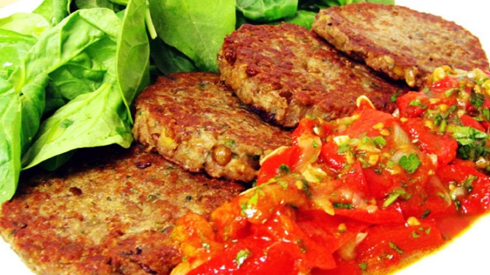 El truco para que los chicos coman m�s legumbres: receta de hamburguesas de lentejas�vegetarianas.