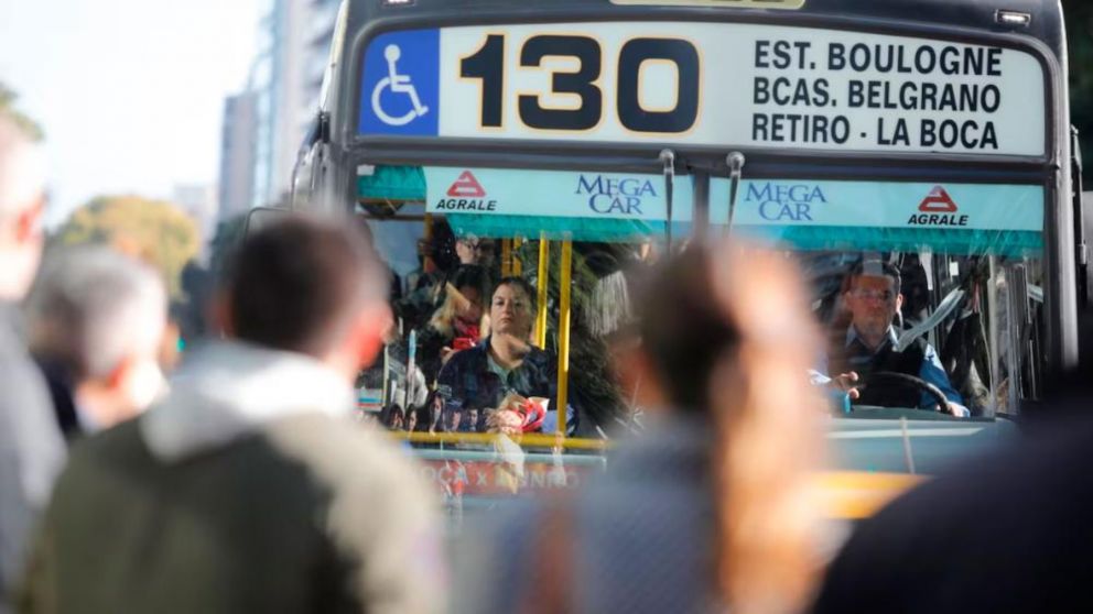 El servicio de transporte público estará paralizado.