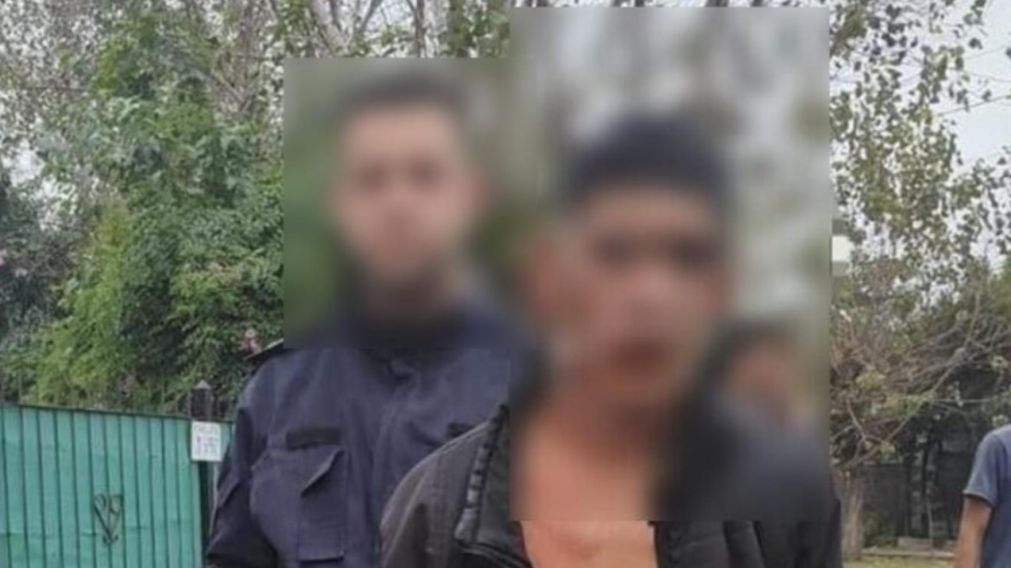 Este es el sujeto que fue capturado por los uniformados.