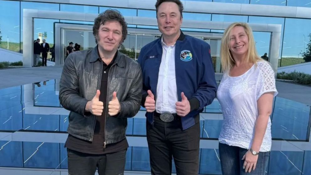 En su viaje a Los Ángeles, Javier Milei se reunirá con Elon Musk.