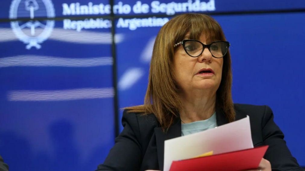 La ministra de Seguridad, Patricia Bullrich, habló sobre el próximo paro de la CGT (Archivo).