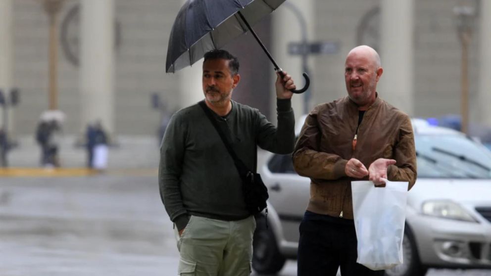 El Servicio Meteorológico Nacional anunció lluvias para el todo el domingo (Archivo).