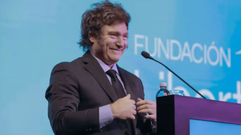 Javier Milei abogó por "reformas estructurales" para mejorar la economía.