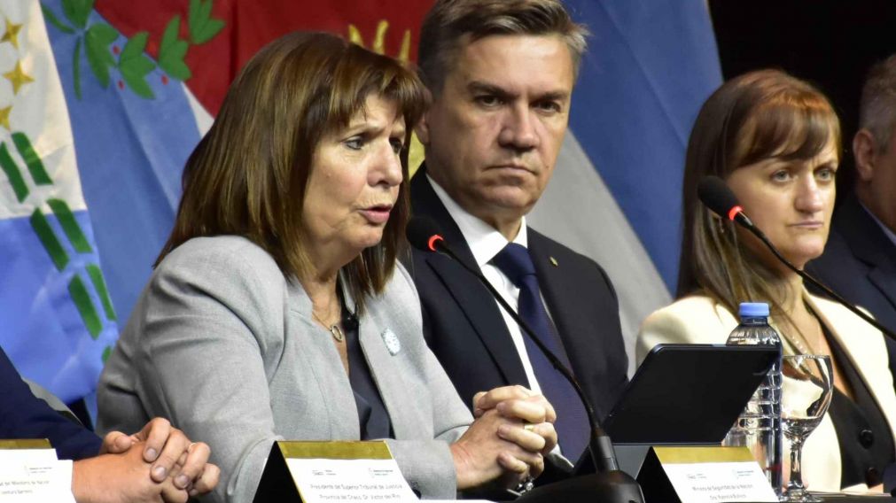 Patricia Bullrich en Chaco: "Vamos tras aquellos que hacen que los argentinos no tengan paz".