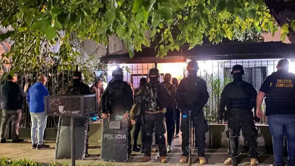 El procedimiento permitió desbaratar una banda.