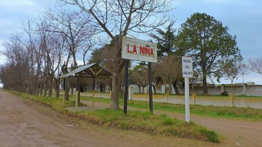 Acá, en esta pequeña localidad, se produjo el horrendo suceso.