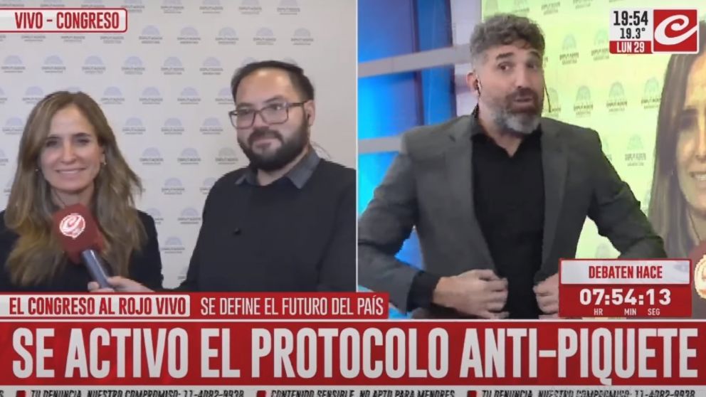 Victoria Tolosa Paz, mano a mano con Crónica.