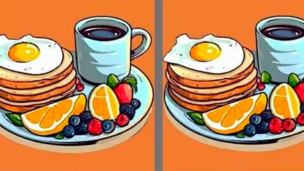 Pocos logran detectar las diferencias entre los desayunos en menos de 10 segundos